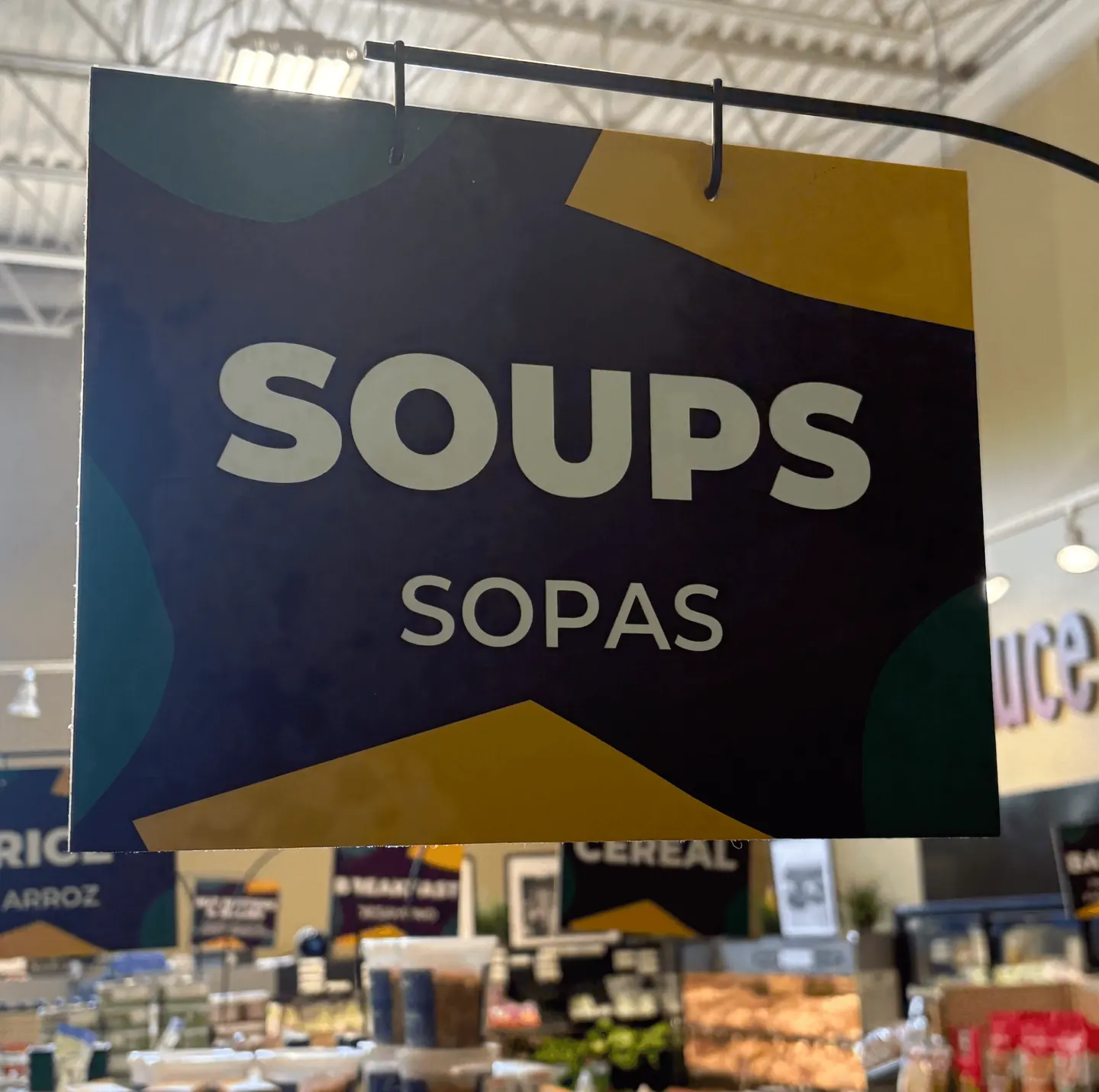 Georgetown Market Signage "Soup"